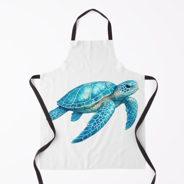 Item preview, Blue Sea Turtle – Watercolor designed and sold by OTSC.