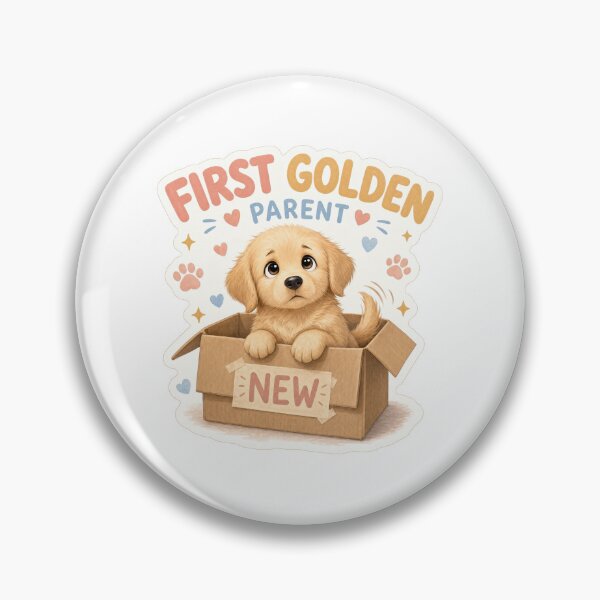 Item preview, First Golden Retriever Parent designed and sold by zoughlal.