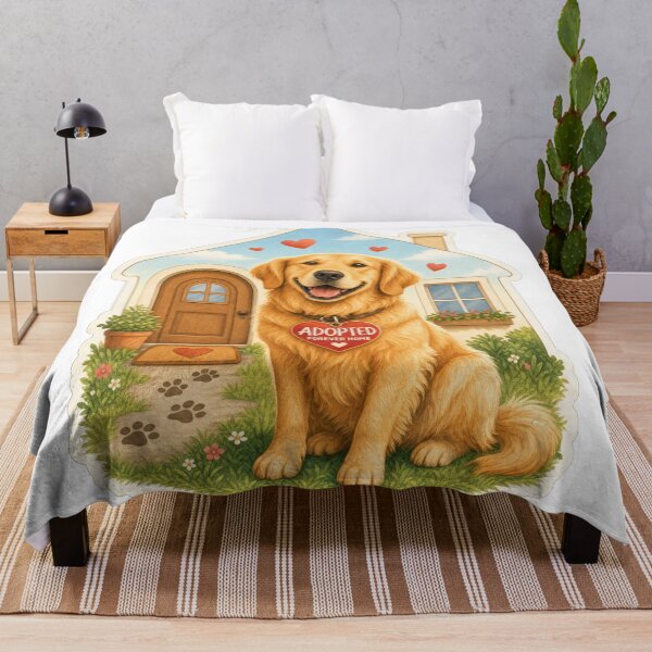 Item preview, Adopted Golden Retriever Love designed and sold by zoughlal.