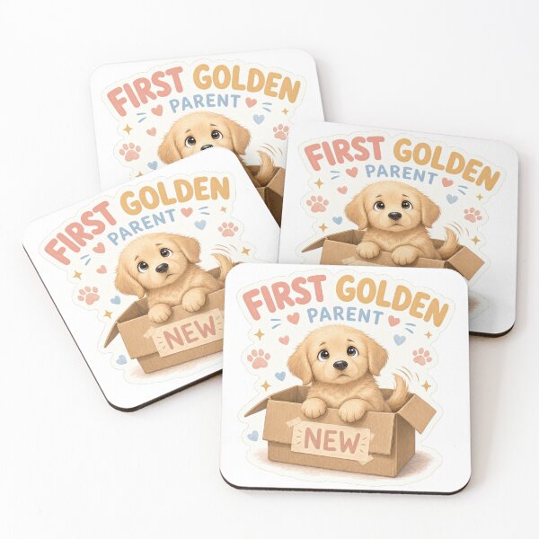 Item preview, First Golden Retriever Parent designed and sold by zoughlal.