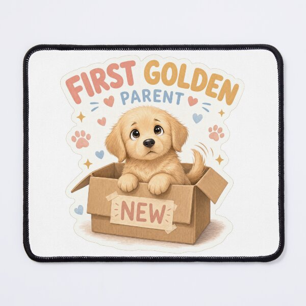Item preview, First Golden Retriever Parent designed and sold by zoughlal.