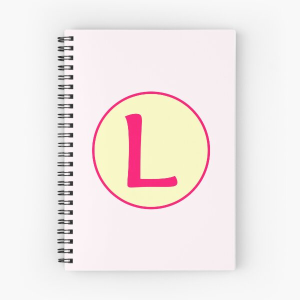 Item preview, Pink Alphabet Letter L Circle designed and sold by Jeallan Designs.