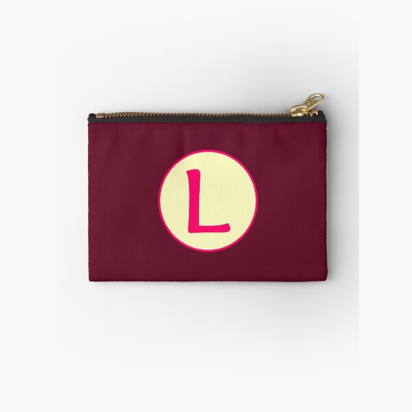 Item preview, Pink Alphabet Letter L Circle designed and sold by Jeallan Designs.