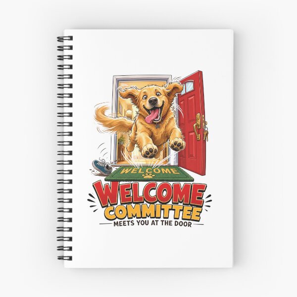 Item preview, Golden Retriever Welcome Committee designed and sold by zoughlal.