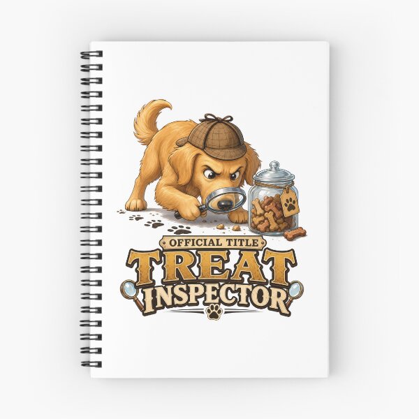 Item preview, Golden Retriever Treat Inspector designed and sold by zoughlal.