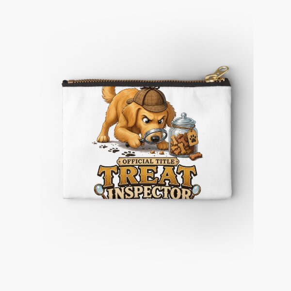 Item preview, Golden Retriever Treat Inspector designed and sold by zoughlal.
