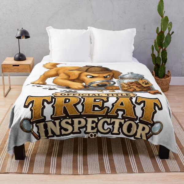 Item preview, Golden Retriever Treat Inspector designed and sold by zoughlal.