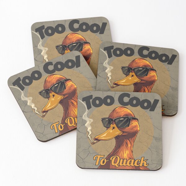 Item preview, Too Cool To Quack designed and sold by Syndrono.