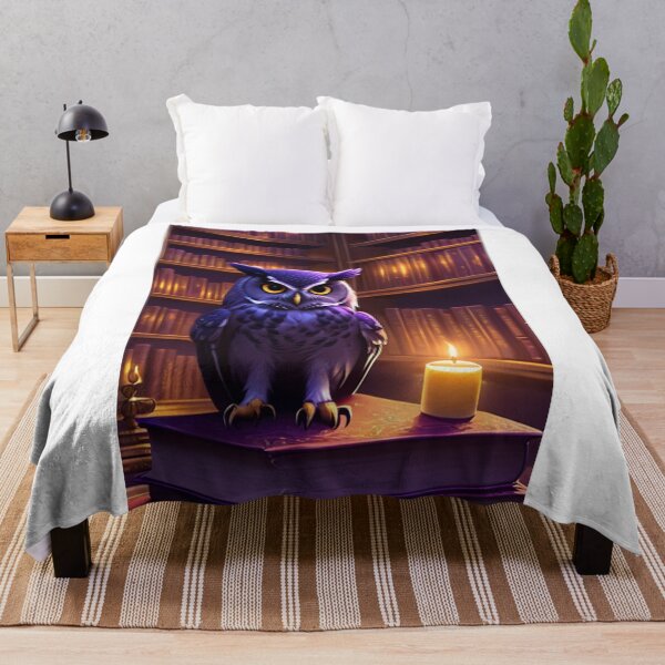 Item preview, Books and Literature - An Owl, Symbol of Wisdom and Study designed and sold by World-Pets.