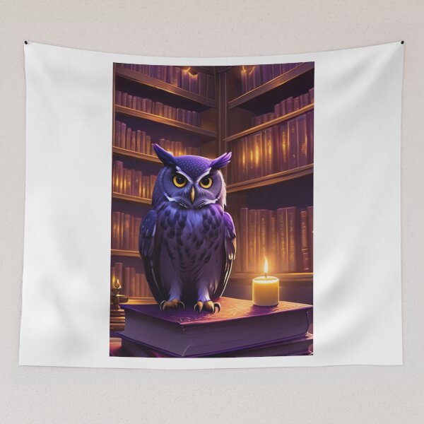 Artikelvorschau, Books and Literature - An Owl, Symbol of Wisdom and Study entworfen und verkauft von World-Pets.