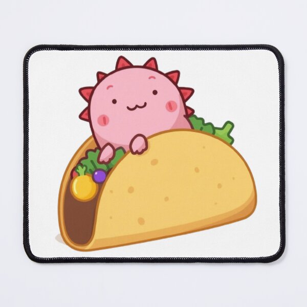Item preview, Cute Taco Axolotl Kawaii Sticker | Adorable Mexican Food Lover Gift designed and sold by Stylestickers55.