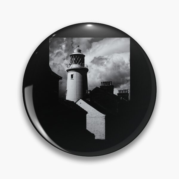 Item preview, Dark and stormy Southwold Lighthouse designed and sold by stevepaint.