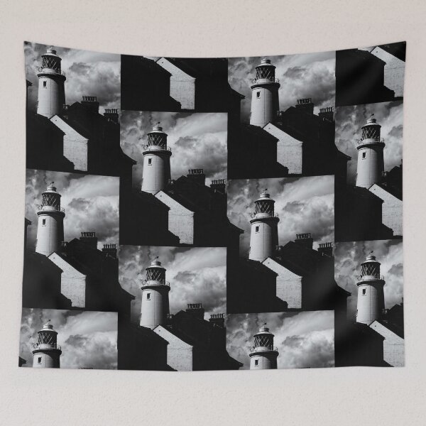 Item preview, Dark and stormy Southwold Lighthouse designed and sold by stevepaint.
