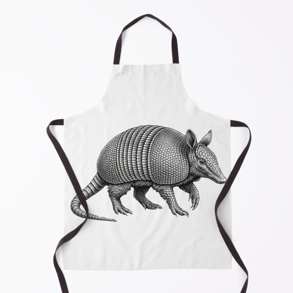 Item preview, Armadillo - Realistic Minimalistic Black and White designed and sold by Minimalisticaly.