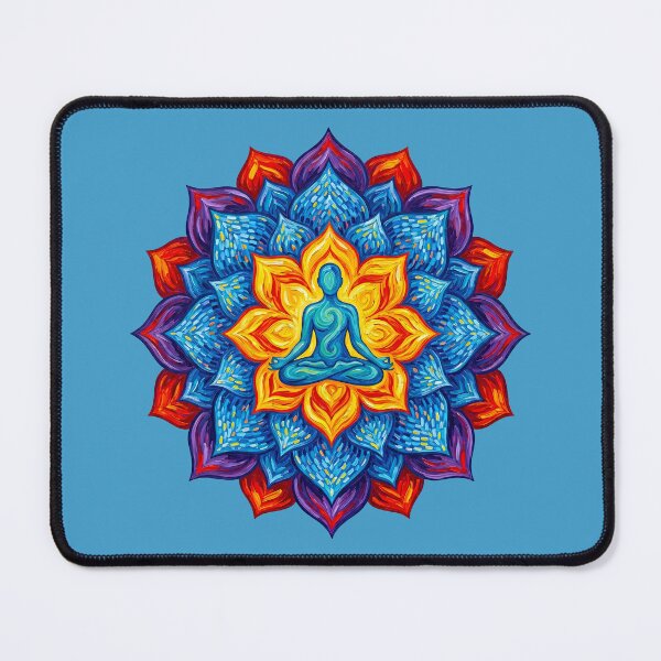 Item preview, Colorful Mandala Lotus Meditation Zen Yoga designed and sold by TeeARTHY.