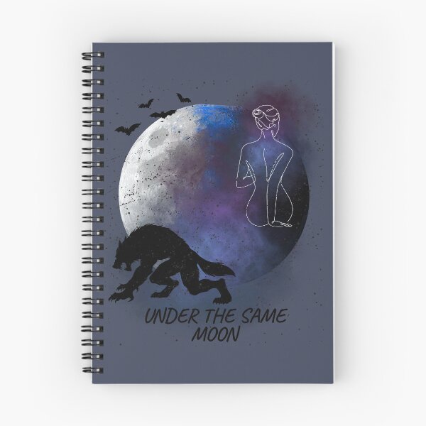 Item preview, Under The Same Moon Werewolf Fantasy designed and sold by AhmadAnnaPrints.