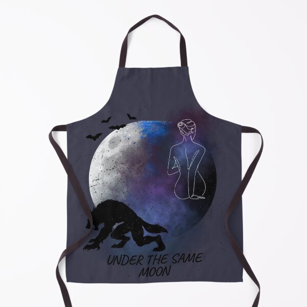 Item preview, Under The Same Moon Werewolf Fantasy designed and sold by AhmadAnnaPrints.