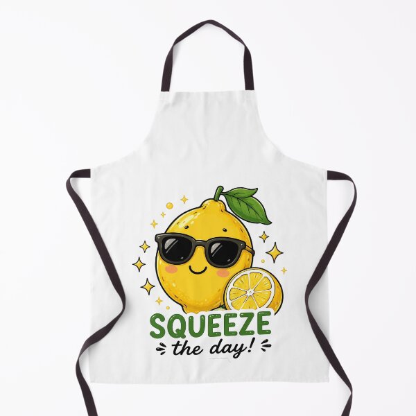 Item preview, Squeeze the Day Cute Lemon | Funny Citrus Pun | Kawaii Summer Motivation designed and sold by RidaSalArt.