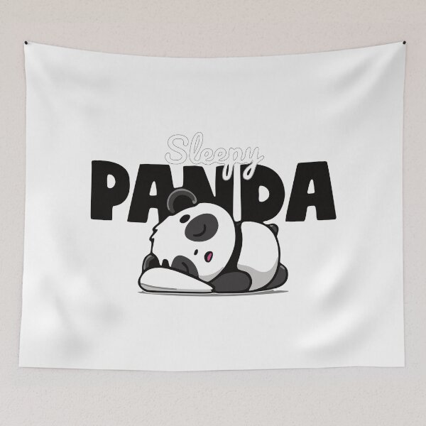 Item preview, Cute Sleeping Panda Kawaii Art designed and sold by Creativenetic.