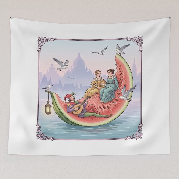 Item preview,  Watermelon Boat Fantasy designed and sold by TeeARTHY.