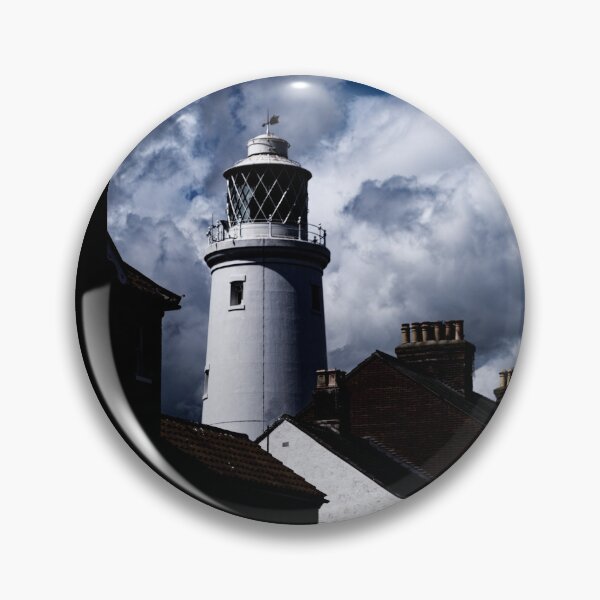 Item preview, Sinister and stormy Southwold Lighthouse designed and sold by stevepaint.