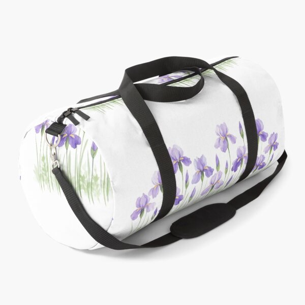 Item preview, Irises in water color style minimalist design designed and sold by wallartofmio.