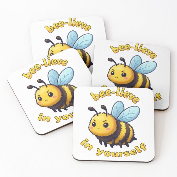 Item preview, Bee‑lieve in Yourself designed and sold by Dandy Cube.
