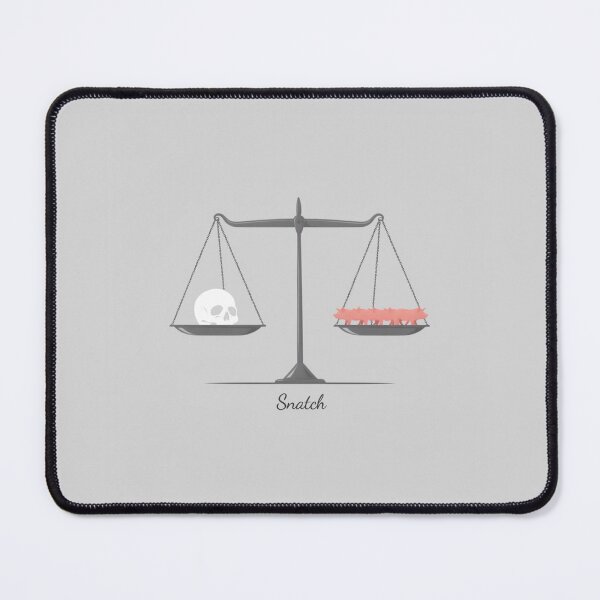 Item preview, Snatch Movie Scale Of Justice Pigs Brick Top Art designed and sold by Enea Kelo.