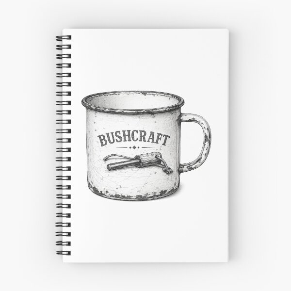 Item preview, Bushcraft Enamel Mug  designed and sold by naturalsurvival.