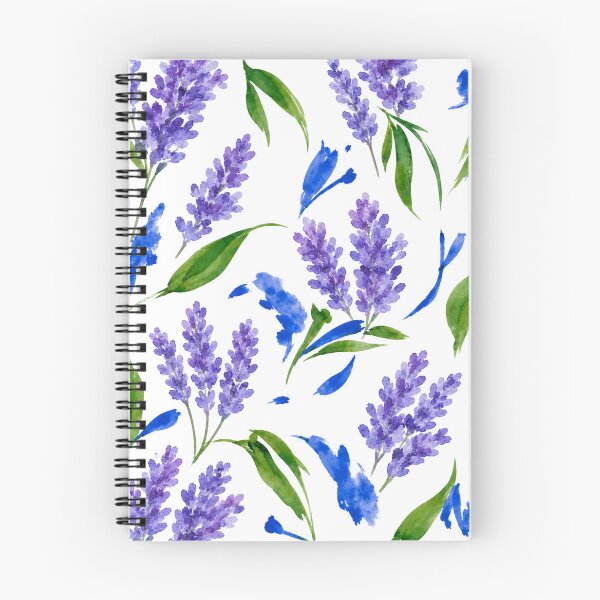 Item preview, Watercolor Lavender Floral Pattern | Soft Purple Botanical Seamless Print | Cottagecore Lavender Flowers designed and sold by Ramona-Gliga.