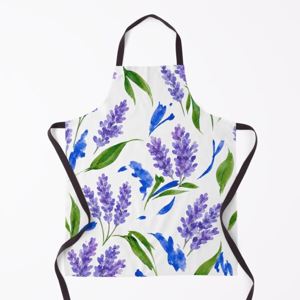 Item preview, Watercolor Lavender Floral Pattern | Soft Purple Botanical Seamless Print | Cottagecore Lavender Flowers designed and sold by Ramona-Gliga.
