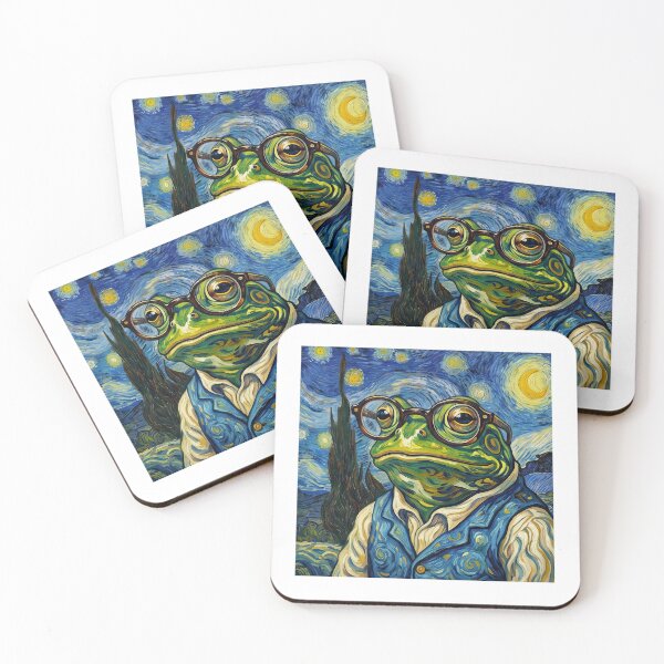 Item preview, Frog In Starry Night  designed and sold by TeeARTHY.