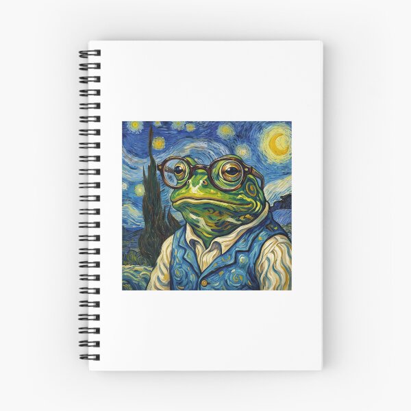 Item preview, Frog In Starry Night  designed and sold by TeeARTHY.