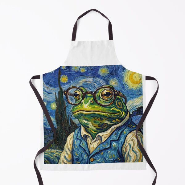 Item preview, Frog In Starry Night designed and sold by TeeARTHY.