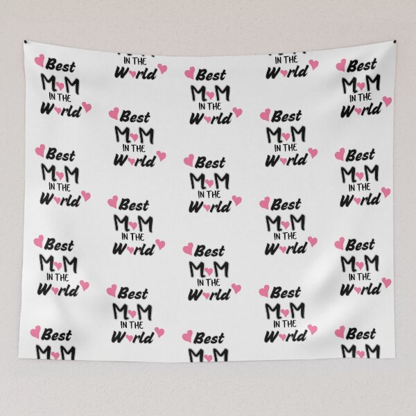 Item preview, BestMom of the World Typography Gift | Mother's Day Quote | Cute Mom Appreciation Design designed and sold by NoniGallery.