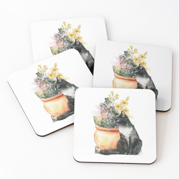 Item preview, Cat and Mouse by flowers designed and sold by Simply Inspirational Shop.
