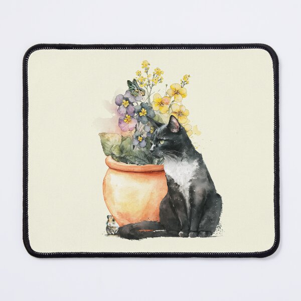 Item preview, Cat and Mouse by flowers designed and sold by Simply Inspirational Shop.