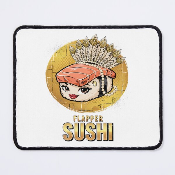 Item preview, Elegant Sushi Character Roaring Twenties Style designed and sold by ColeLaniTrading.