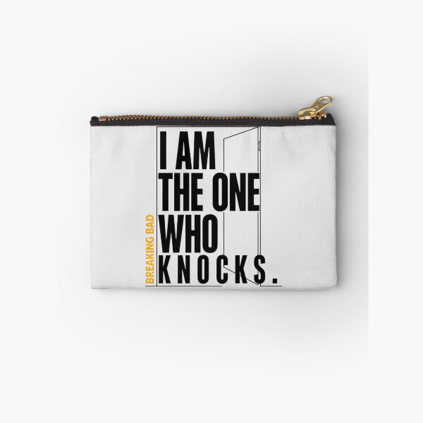 Item preview, Breaking Bad I Am The One Who Knocks Door Quote designed and sold by Enea Kelo.