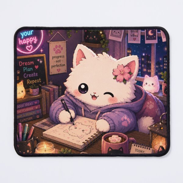 Item preview, Mochi Neko Art designed and sold by soul-so-happy.
