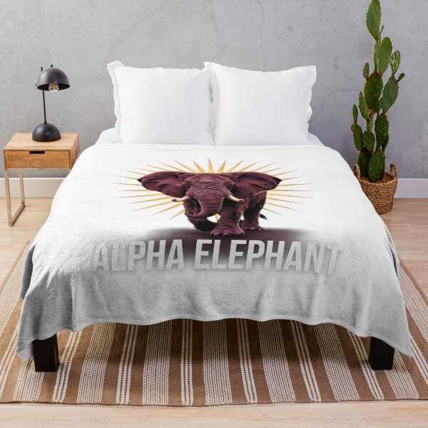 Item preview, Dominant African Pachyderm Graphic Print designed and sold by ColeLaniTrading.