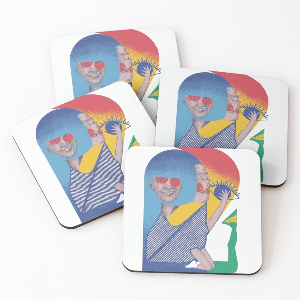 Item preview, Abstract Split Face Pop Collage designed and sold by SolaceDraft.