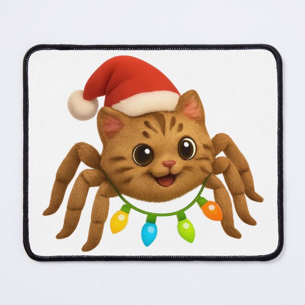 Item preview, Christmas Cat-Faced Spider designed and sold by Sillytoe.