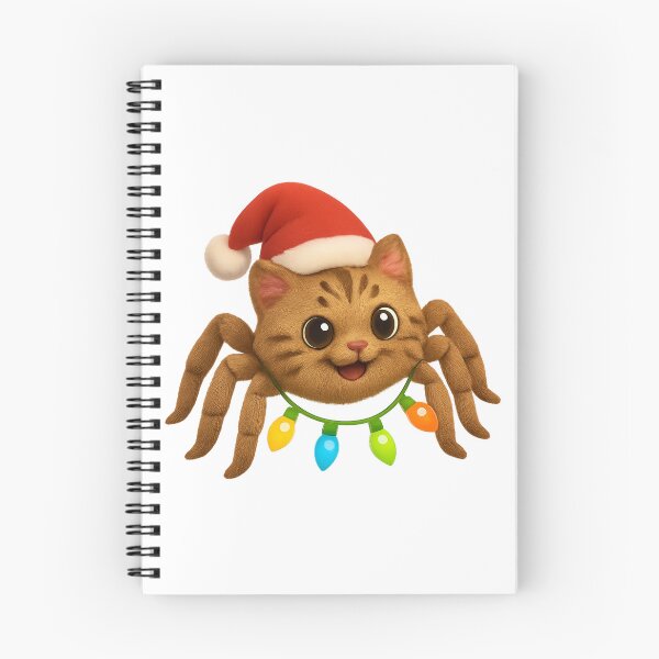 Item preview, Christmas Cat-Faced Spider designed and sold by Sillytoe.