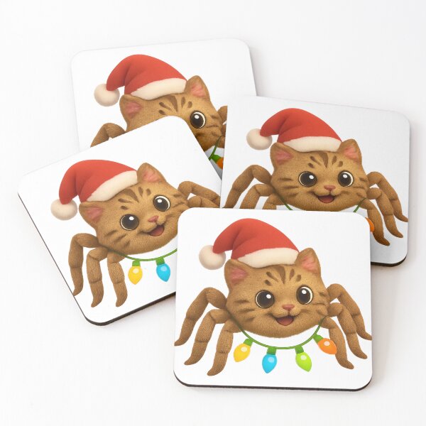 Item preview, Christmas Cat-Faced Spider designed and sold by Sillytoe.