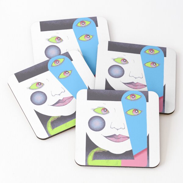 Item preview, Multi Eyed Avant Garde Portrait designed and sold by SolaceDraft.