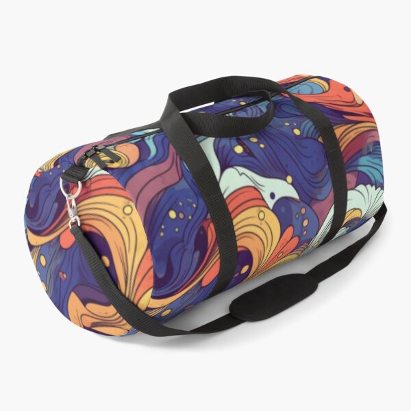 Item preview, Abstract Art - Colorful Waves designed and sold by ScribbleLoft.