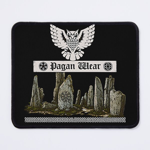 Item preview, Pagan Owl | Norse Pagan Stones Design designed and sold by Schattenzwirn.