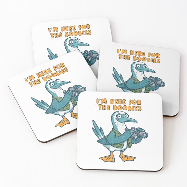 Item preview, Im Here For The Boobies Bird Watching  designed and sold by TeeARTHY.