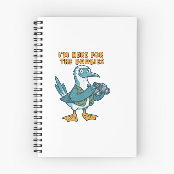 Item preview, Im Here For The Boobies Bird Watching  designed and sold by TeeARTHY.
